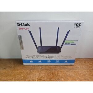 D-Link Amplifi Wireless AC1200 Dual Band Router DIR-822 - NEW SEALED